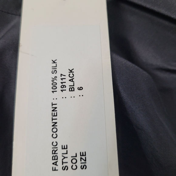 TERI JON 100% SILK EVENING - Picture 4 of 6